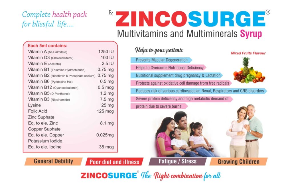 Zincosurge Syrup